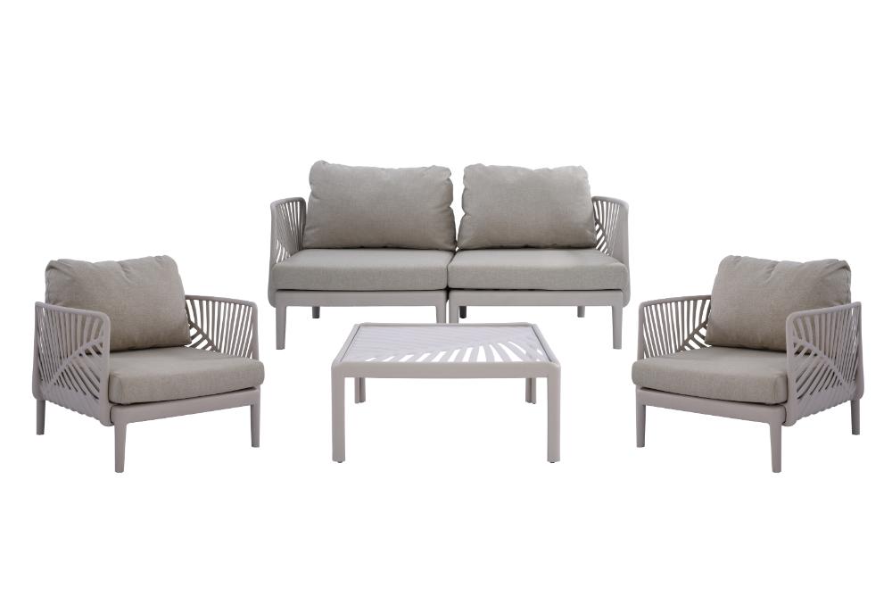 SALA DE EXTERIOR ASTRATTO BEIGE