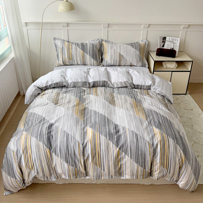 FORRO DUVET REAL 100% ALGODÓN ARTESANAL AMBAR