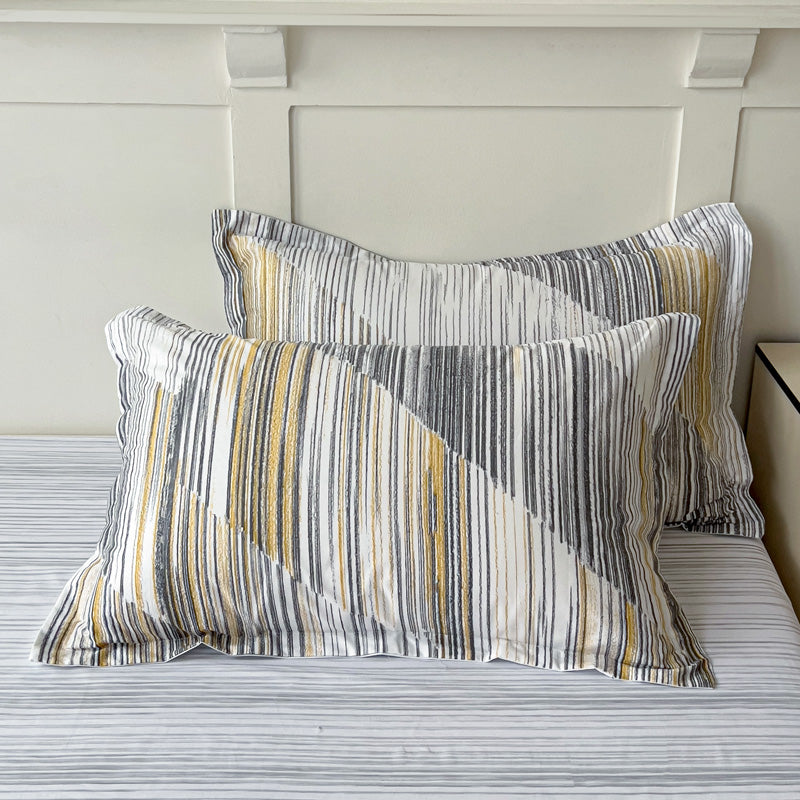 FORRO DUVET REAL 100% ALGODÓN ARTESANAL AMBAR