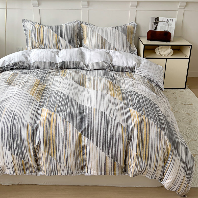 FORRO DUVET REAL 100% ALGODÓN ARTESANAL AMBAR