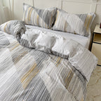 FORRO DUVET REAL 100% ALGODÓN ARTESANAL AMBAR