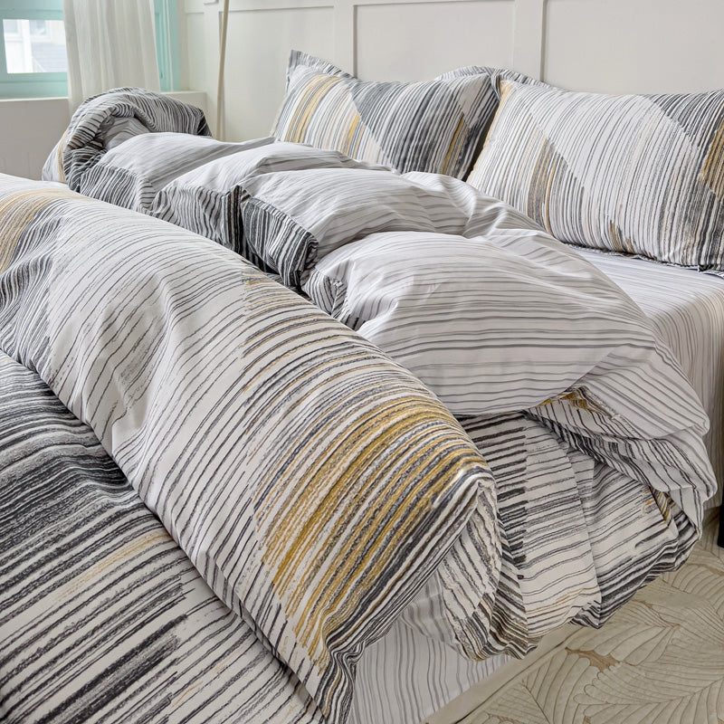 FORRO DUVET REAL 100% ALGODÓN ARTESANAL AMBAR