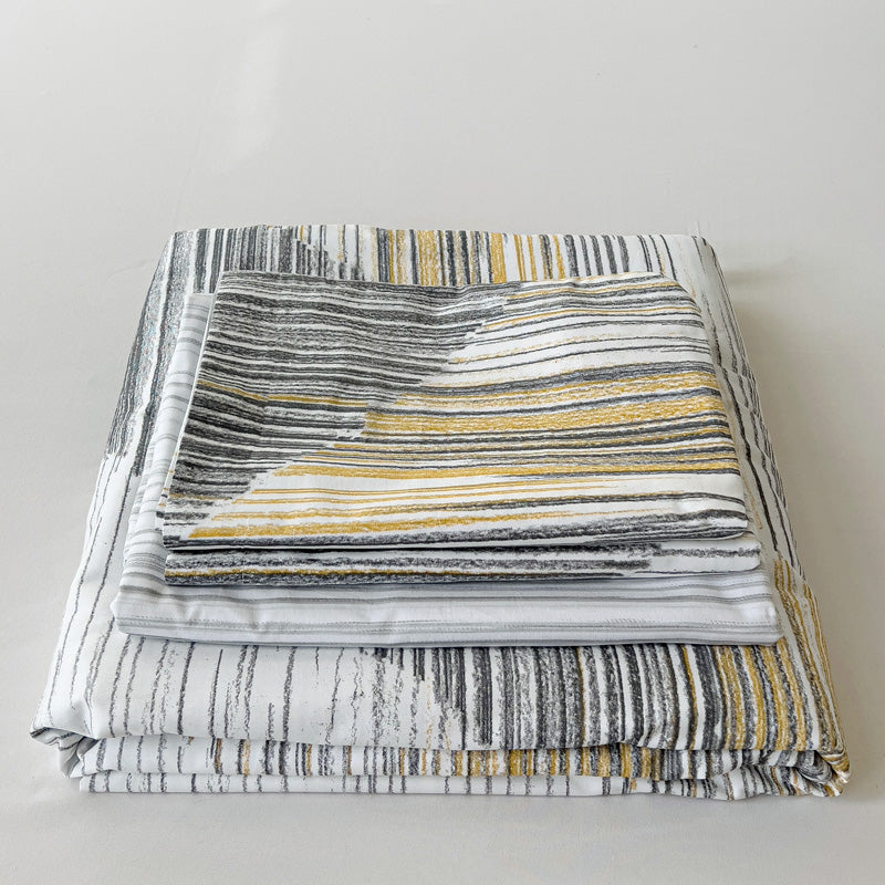 FORRO DUVET REAL 100% ALGODÓN ARTESANAL AMBAR