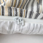 FORRO DUVET REAL 100% ALGODÓN ARTESANAL AMBAR