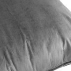 FUNDA DE COJÍN VELVET GRIS