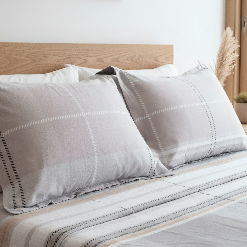 JUEGO DE SÀBANA ESTAMPADA CAMA DOBLE 140 EN ALGODON