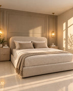 ESPALDAR GRECIA + BASE CAMA ESTANDAR