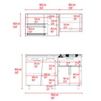 COCINA INTEGRAL EMILIA FRESNO EUROPEO