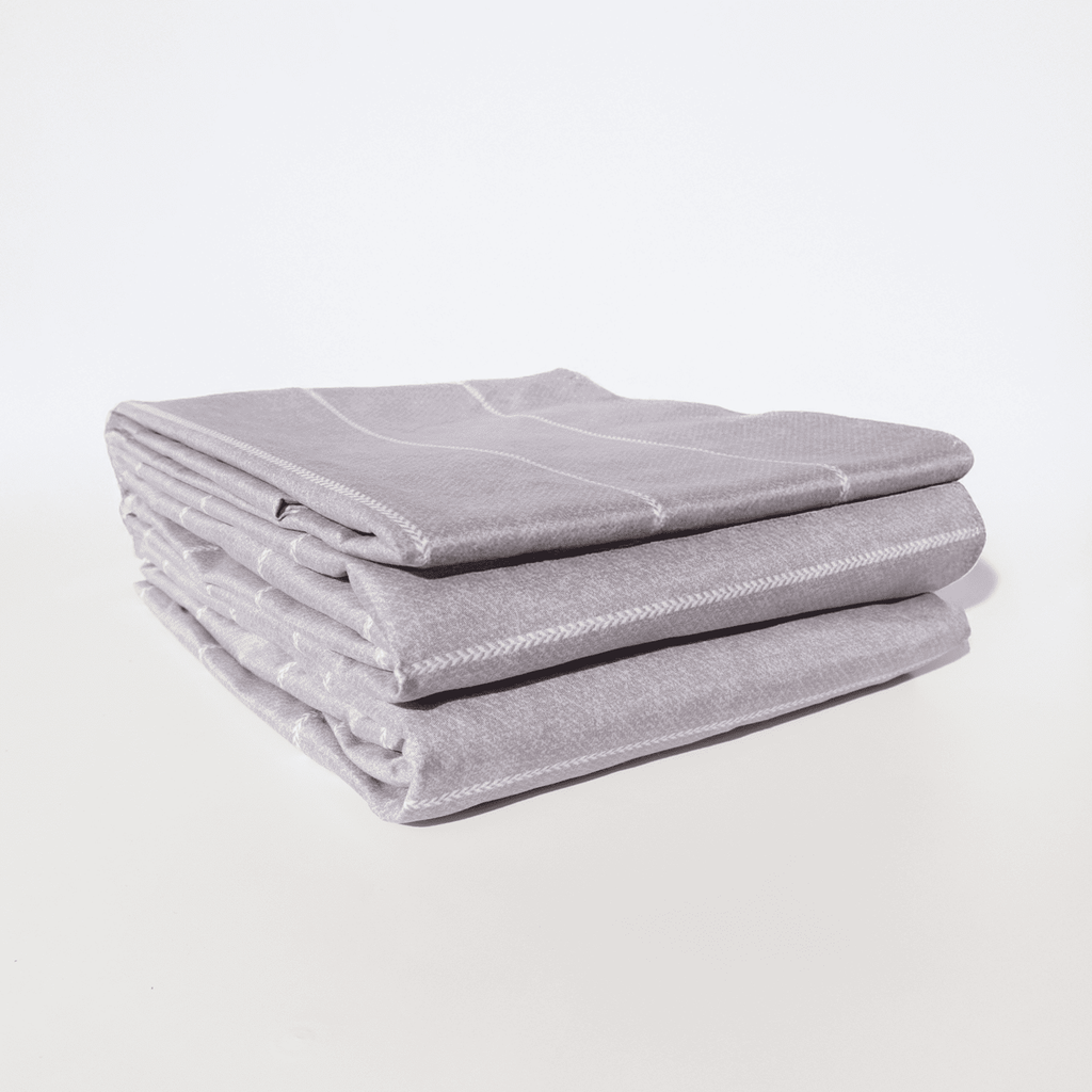 JUEGO DE SÀBANA PRINT LÍNEAS GRIS