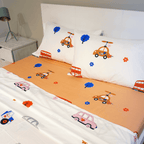 KIT ULTRADELGADO + JUEGO DE SABANAS CARS