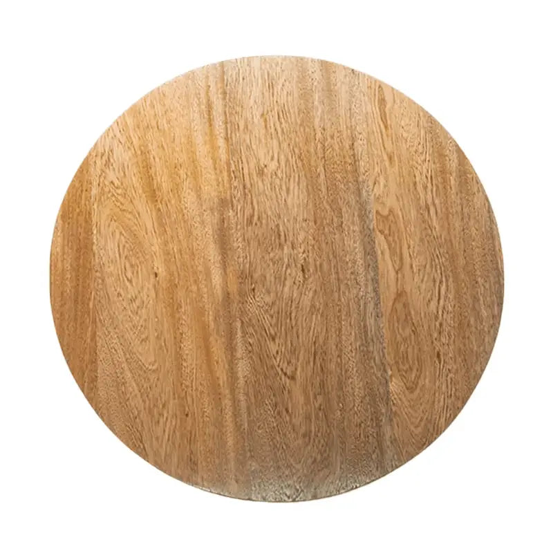 MESA AUXILIAR SION CIRCULAR ROBLE
