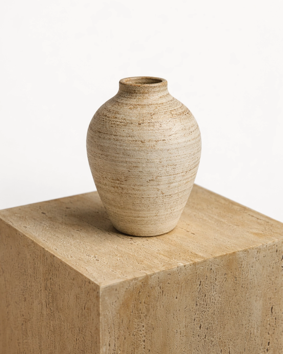 Mesa Auxiliar Traventina