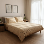 JUEGO DE SÀBANA ESTAMPADA CAMA DOBLE 140 EN ALGODON