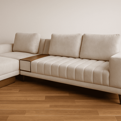 SALA ITALIANA CON CAJÓN BEIGE