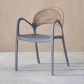 SILLA DE EXTERIOR CON BRAZOS DAYTONA DARK