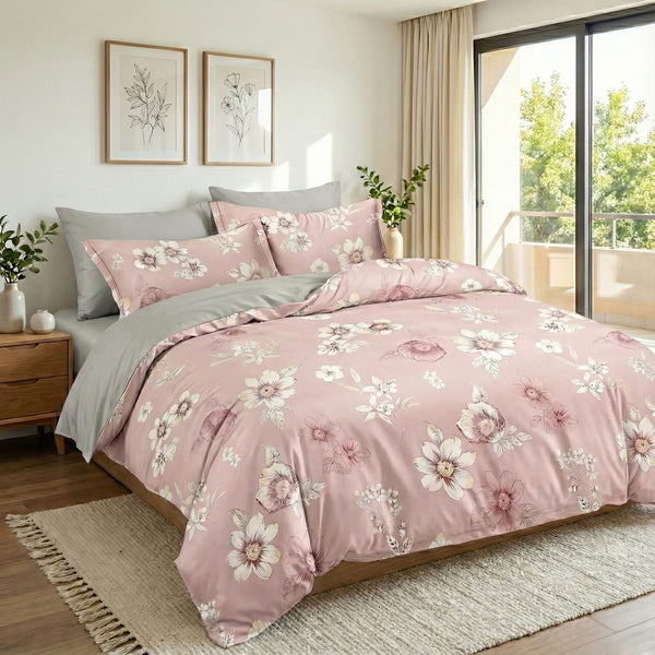 TENDIDO ACOLCHADO PRIMAVERA ROSA