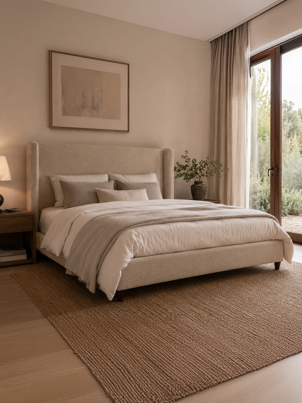 ESPALDAR VERONA + BASE CAMA ESTANDAR