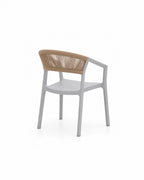 SILLA DE EXTERIOR BALI GRIS