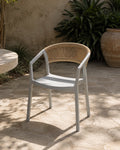 SILLA DE EXTERIOR BALI GRIS