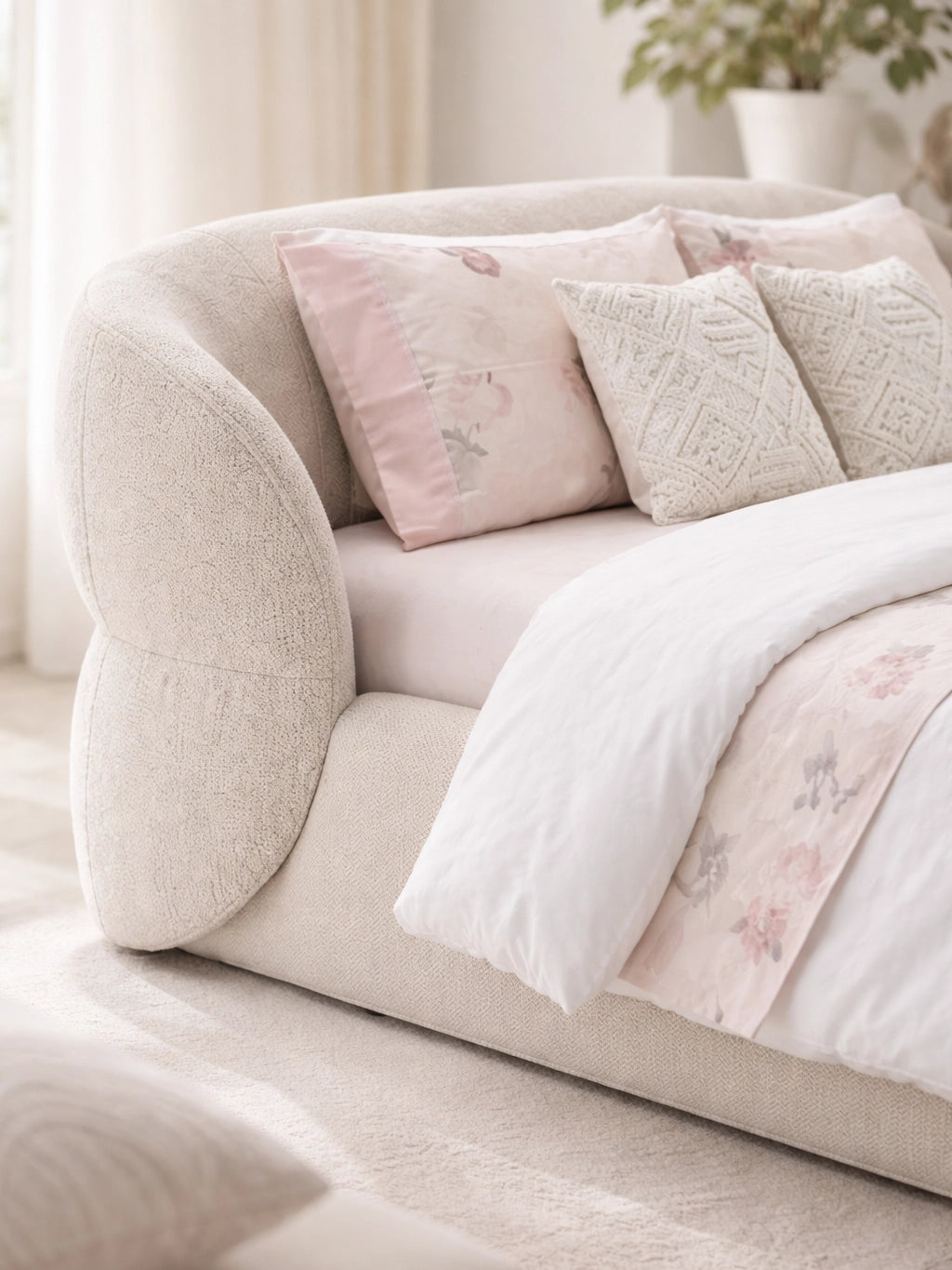 ESPALDAR MILAN + BASE CAMA PREMIUM