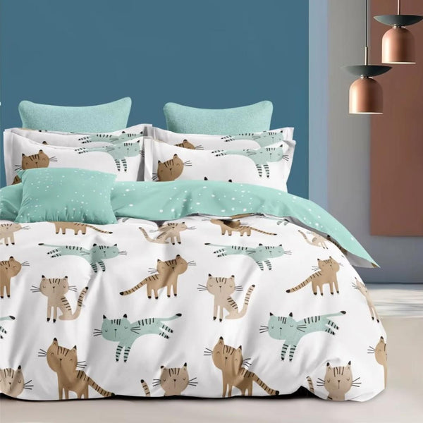 TENDIDO ACOLCHADO PRINT CATS