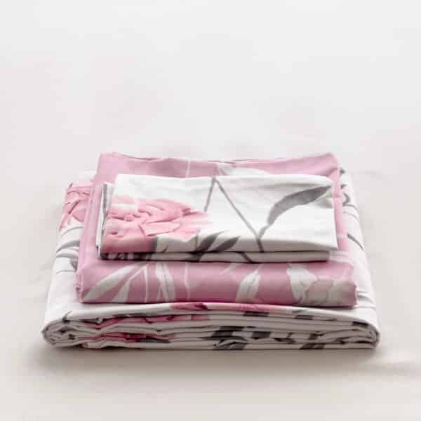 FORRO DUVET ROMA PRINT FLORAL CLAVELES - Imagen 6