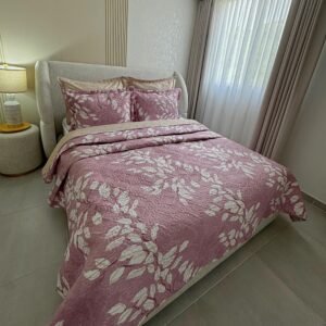 COLCHA ULTRADELGADA NATURAL LILA